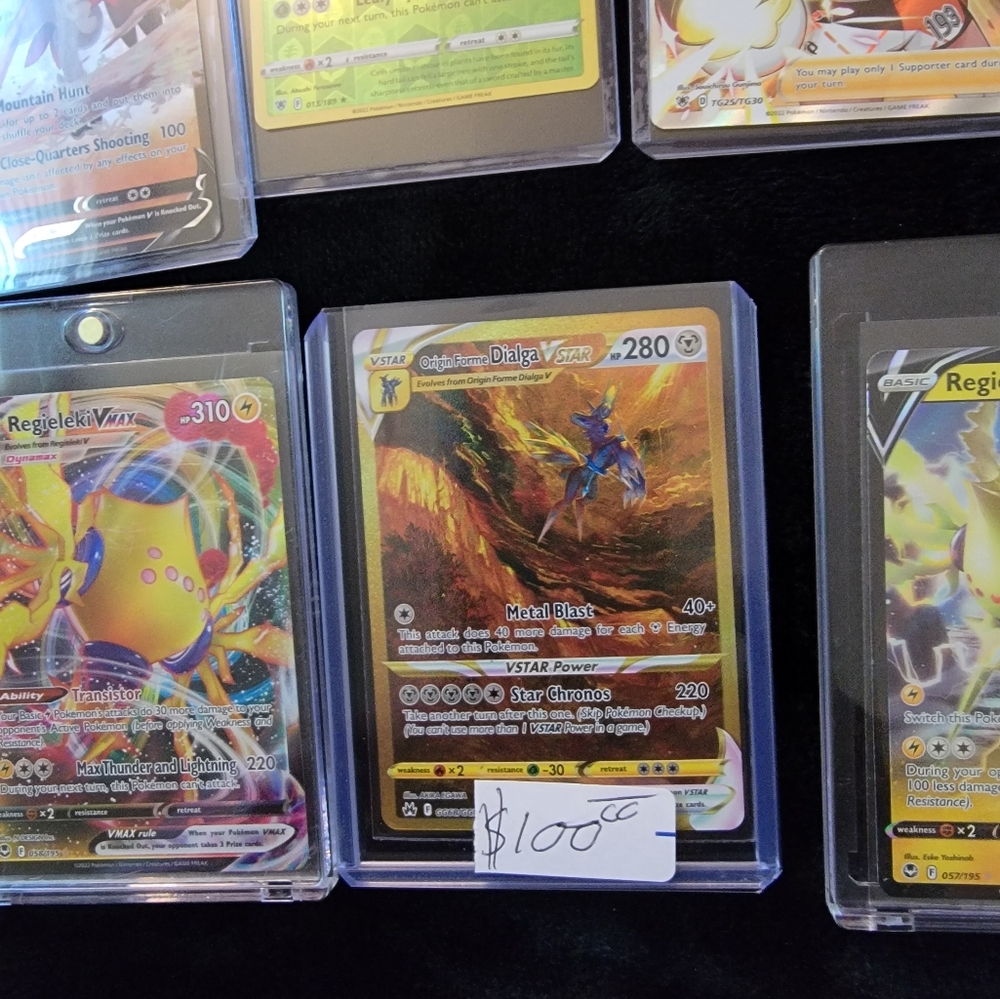Pokemon cards They are in their own binaur accident condition